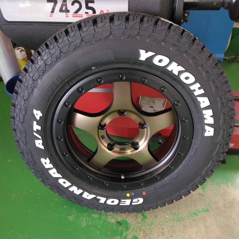 ヨコハマタイヤ（YOKOHAMA TIRE） 新品 4本セット ジムニー タイヤ