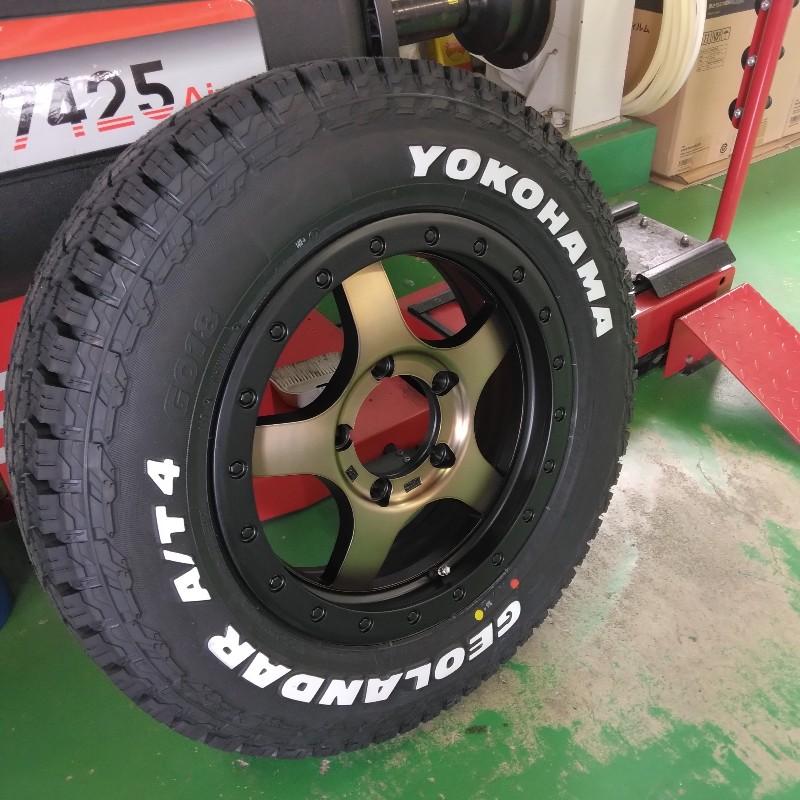 ヨコハマタイヤ（YOKOHAMA TIRE） 新品 4本セット ジムニー タイヤ