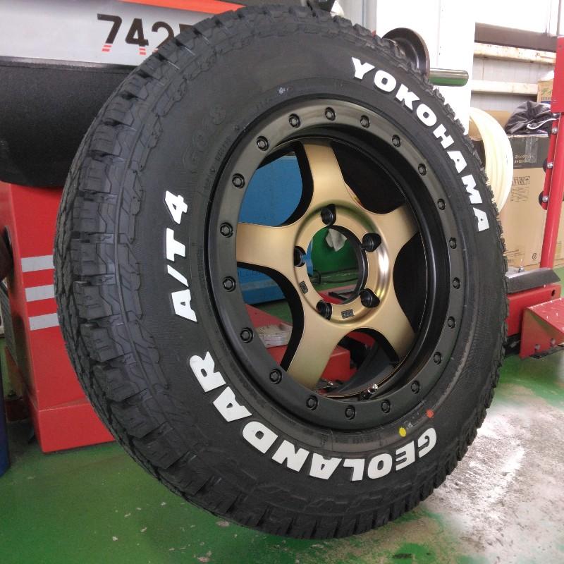ヨコハマタイヤ（YOKOHAMA TIRE） 新品 4本セット ジムニー タイヤ