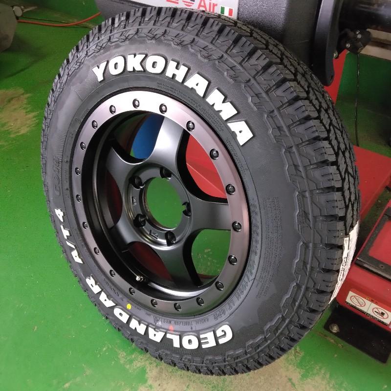 ヨコハマタイヤ（YOKOHAMA TIRE） ジムニー 新品 タイヤホイールセット