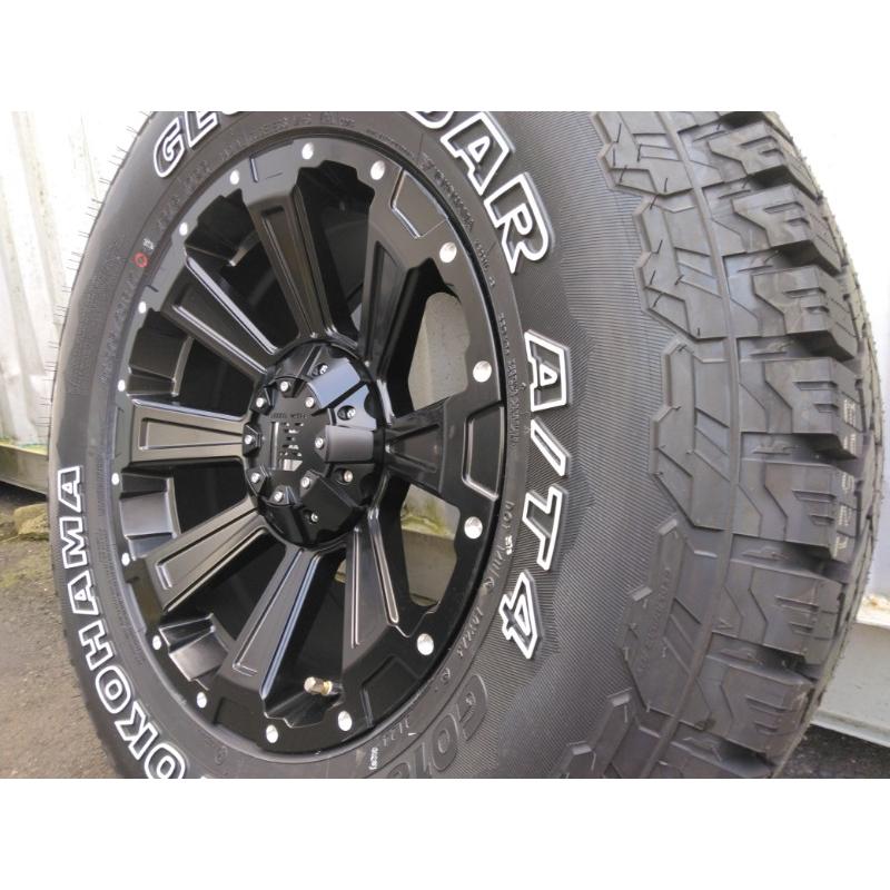 GEOLANDAR 新品4本 FJクルーザー タイヤホイールセット ヨコハマタイヤ