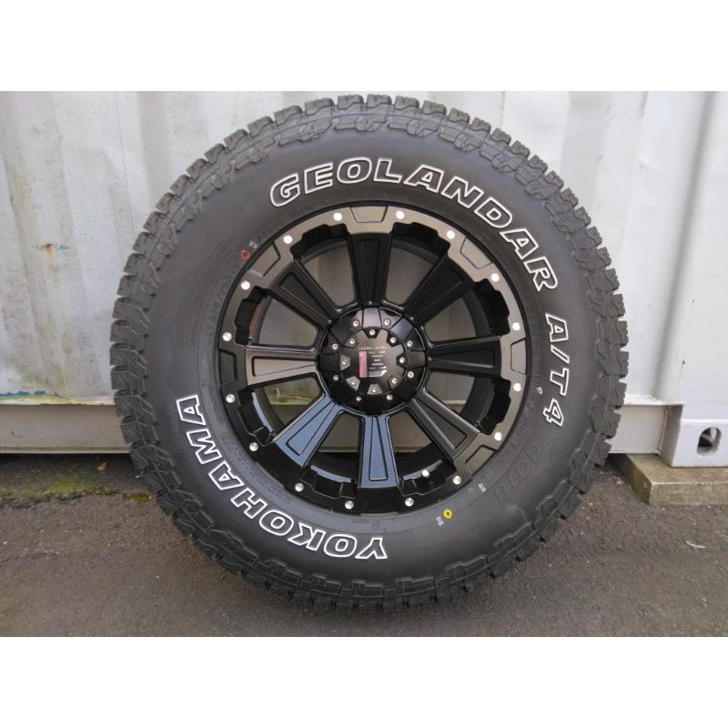 Yokohama GEOLANDAR i/T-S 19インチホイールセット GEOLANDAR 新品4本 FJクルーザー タイヤホイールセット ヨコハマタイヤ