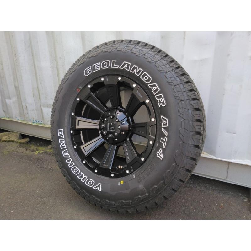 GEOLANDAR 新品4本 FJクルーザー タイヤホイールセット ヨコハマタイヤ