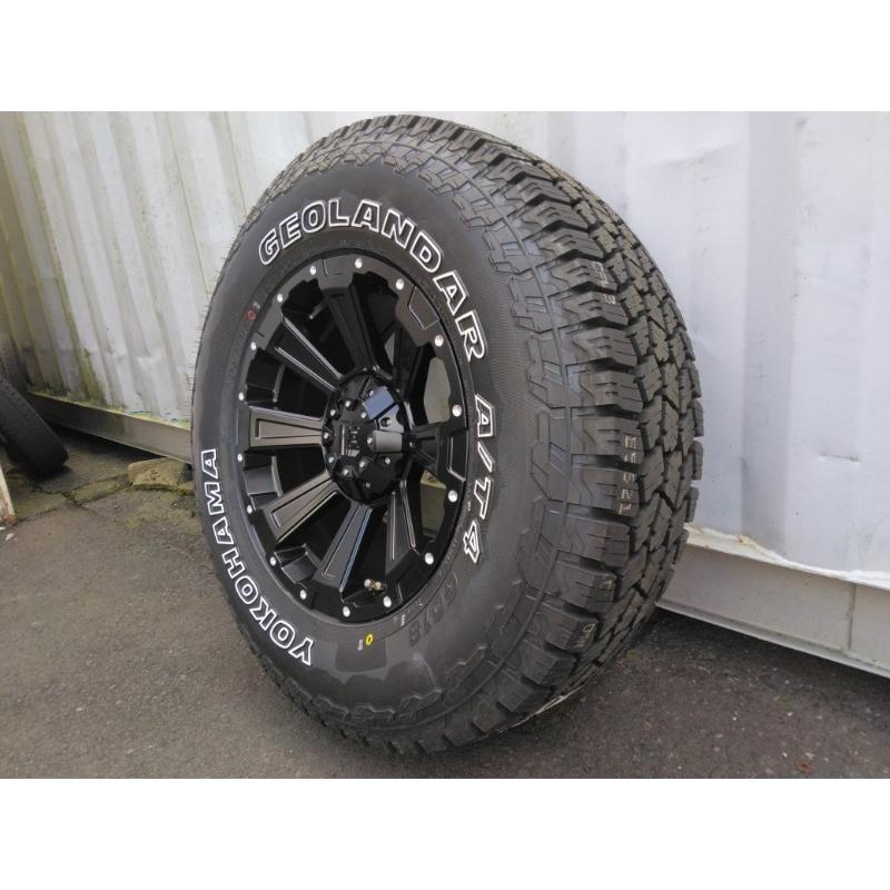 GEOLANDAR 新品4本 FJクルーザー タイヤホイールセット ヨコハマタイヤ