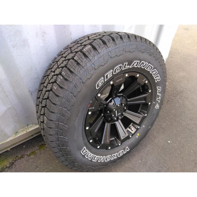 GEOLANDAR 新品4本 FJクルーザー タイヤホイールセット ヨコハマタイヤ