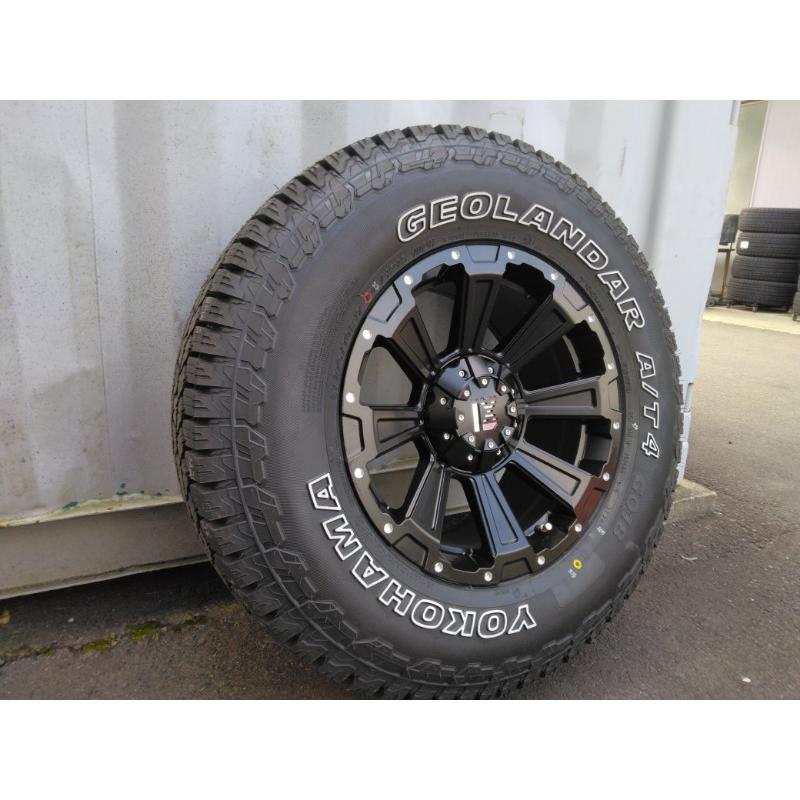 GEOLANDAR 新品4本 FJクルーザー タイヤホイールセット ヨコハマタイヤ