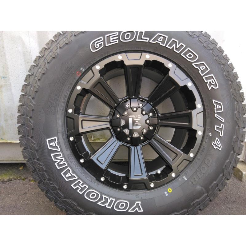 GEOLANDAR 新品4本 FJクルーザー タイヤホイールセット ヨコハマタイヤ