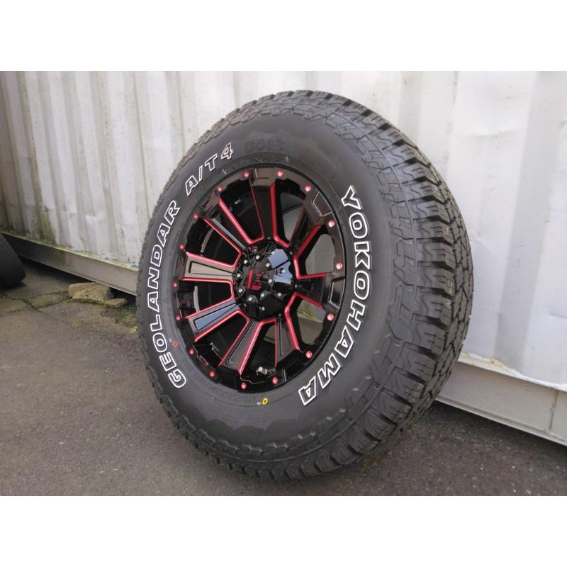 GEOLANDAR 新品4本 ランドクルーザープラド 150プラド タイヤホイール
