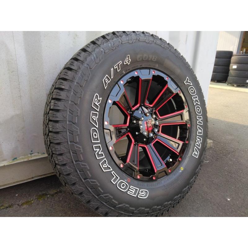 265/65R18 スタッドレス＋アルミ4本セット プラド使用 ランドクルーザープラドにおすすめ！ヨコハマタイヤの