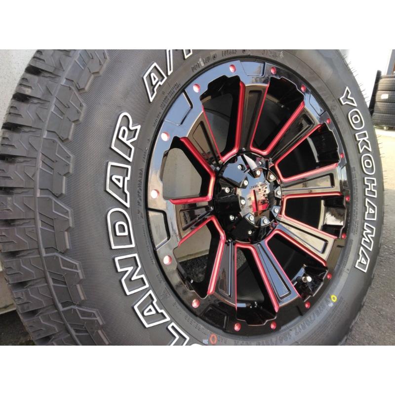 GEOLANDAR 新品4本 サーフ ハイラックス タイヤホイールセット