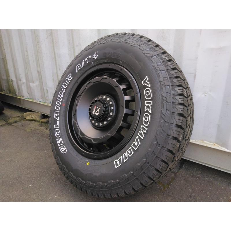 GEOLANDAR 新品 4本 150 プラド FJ ハイラックス タイヤホイールセット