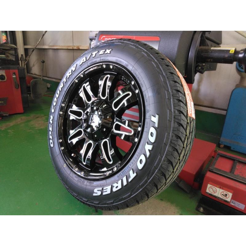OPEN COUNTRY 新品 4本セット デリカD5 アウトランダー タイヤホイール