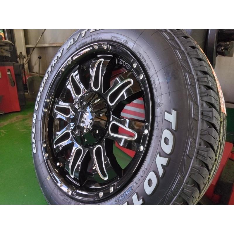OPEN COUNTRY 新品 4本セット デリカD5 アウトランダー タイヤホイール