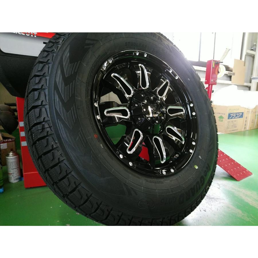 iceGUARD スタッドレス タイヤホイール 新品 4本セット 150プラド