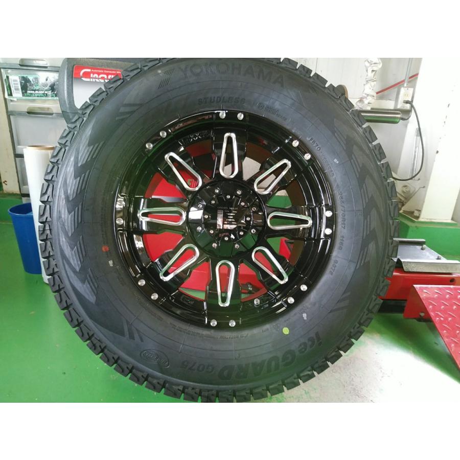 iceGUARD スタッドレス タイヤホイール 新品 4本セット 150プラド