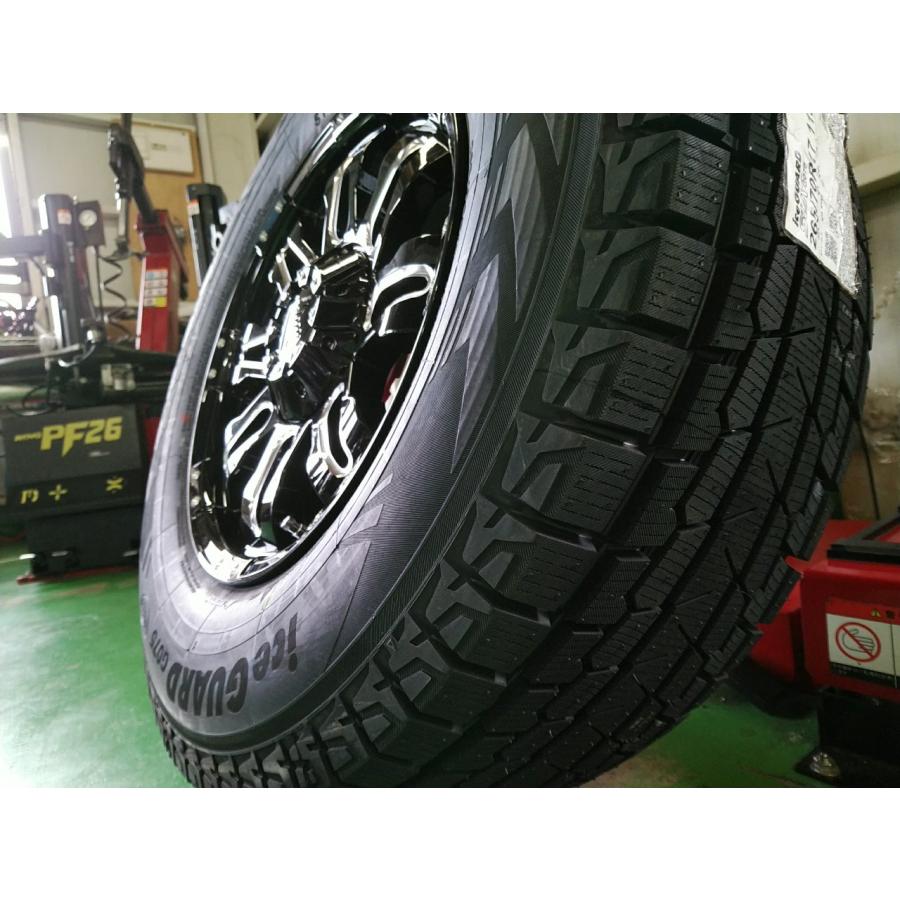 iceGUARD スタッドレス タイヤホイール 新品 4本セット 150プラド