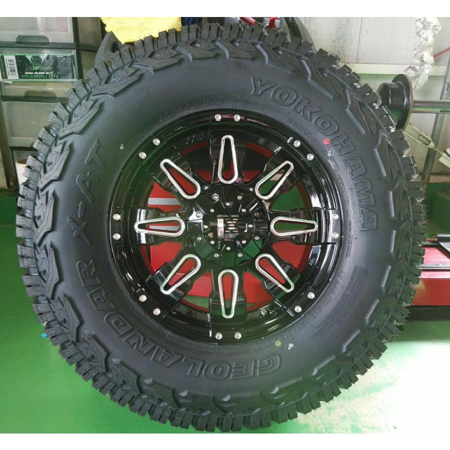 プラド150 ヨコハマ X-AT 265/65R17 ブロンズアルミホイール GEOLANDAR 新品 夏タイヤホイールセット プラド/150 YOKOHAMA