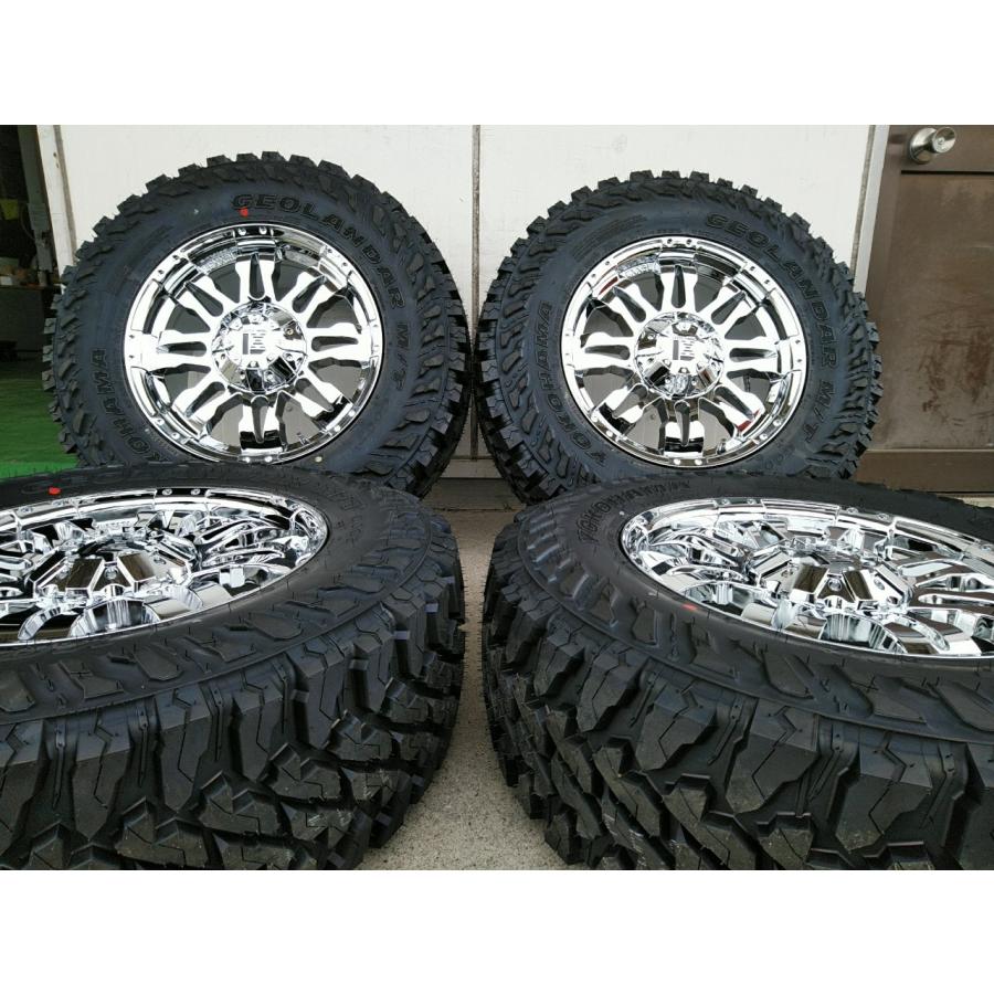 GEOLANDAR 新品 ラングラー JK JL タイヤホイール 4本セット ヨコハマ