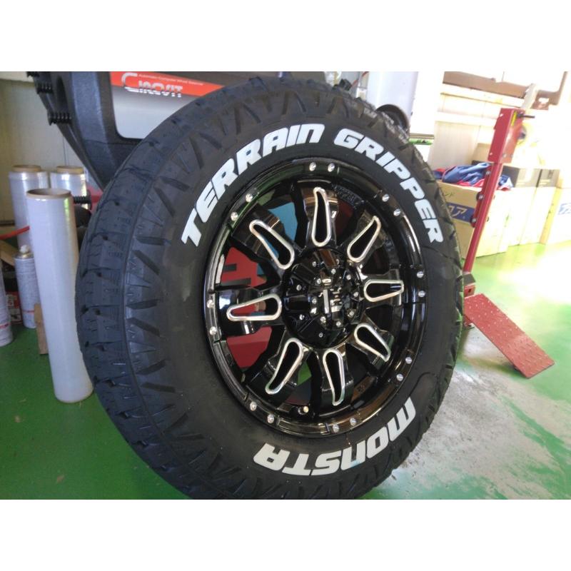 MONSTA TYRES 限定 特価 新品 150プラド FJ タイヤホイールセット