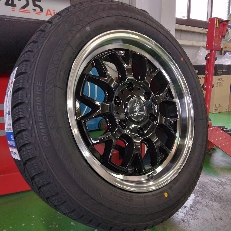 ハイエース 翌日発送 新品 4本セット 車検対応 200系 スタッドレス 