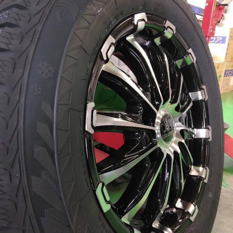 サイルン 新品 4本セット 200系 ハイエース スタッドレスタイヤ 車検