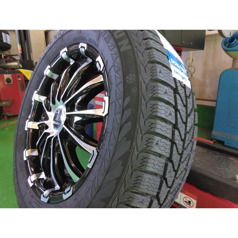 即納 スタッドレスタイヤ 2024年製 新品 200系 ハイエース タイヤホイールセット 車検対応 SAILUN COMMERCIO ICE 215/65R16 16インチ BD12 | ハイエース | 02