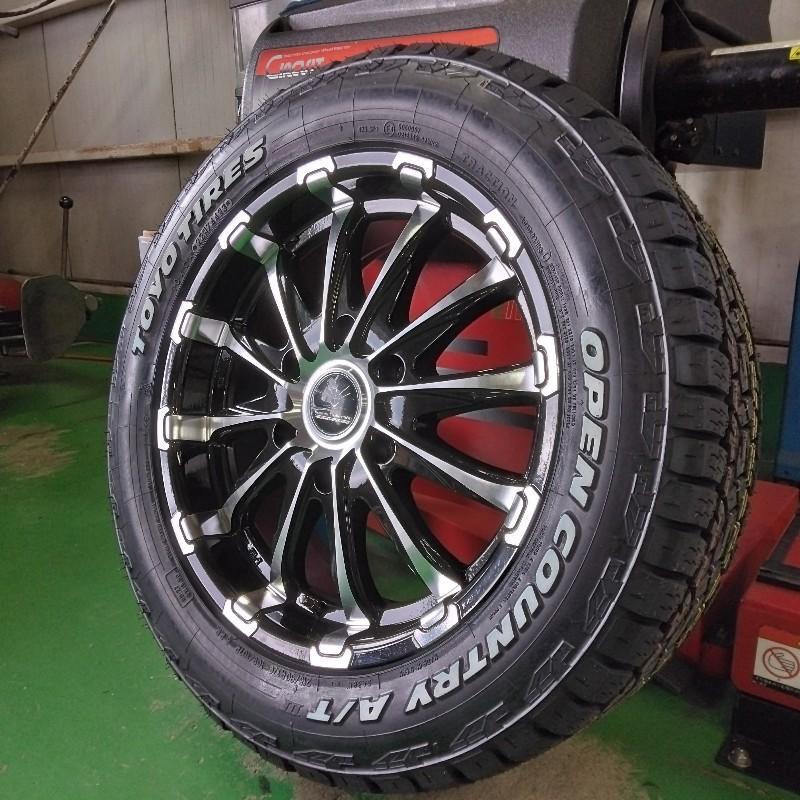 ハイエース 新品 200系 タイヤホイール セット 車検対応 215/60R17