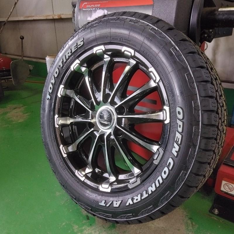 ハイエース 新品 200系 タイヤホイール セット 車検対応 215/60R17 
