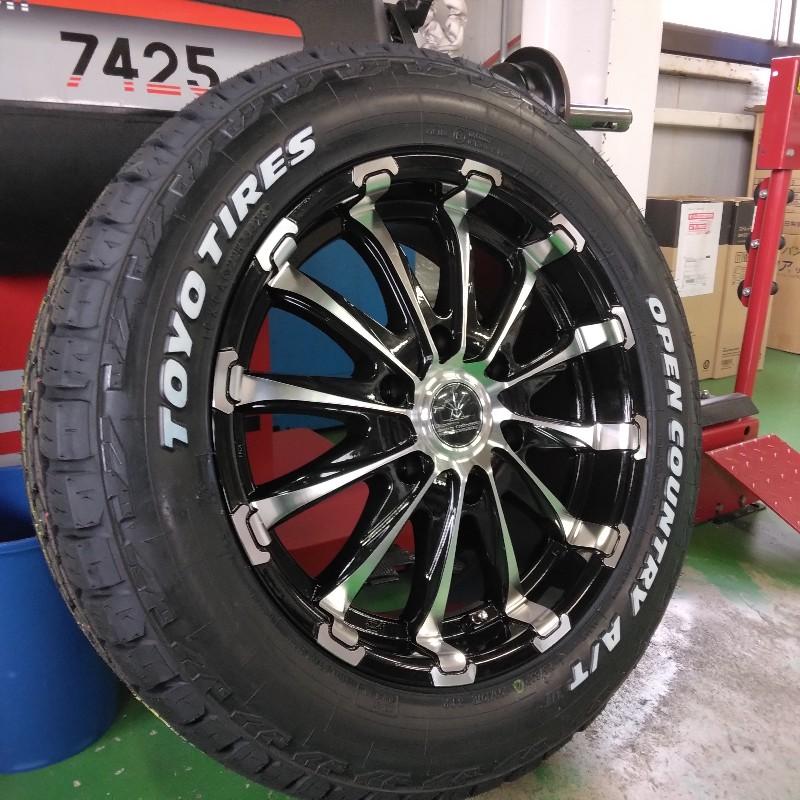 ハイエース 新品 200系 タイヤホイール セット 車検対応 215/60R17