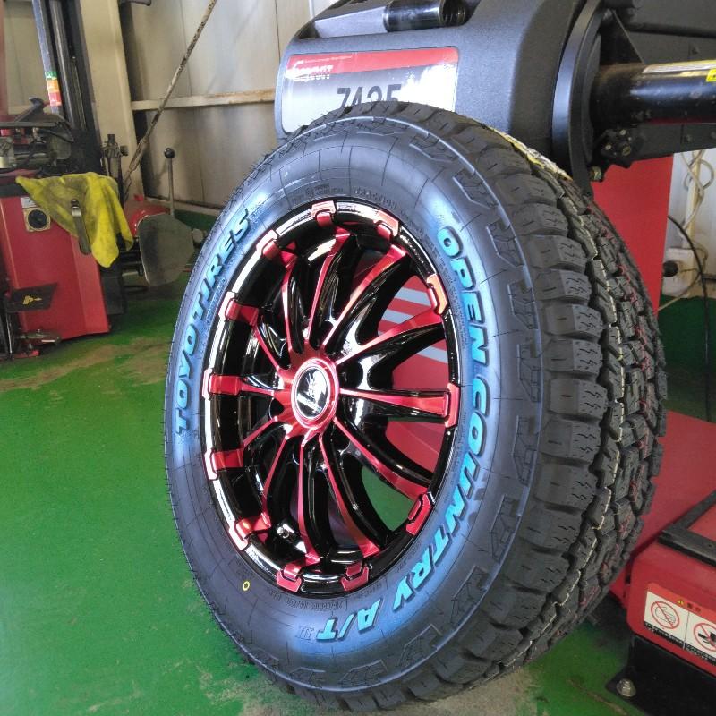 ハイエース 新品 ハイエース200系用 タイヤホイール4本セット BD12