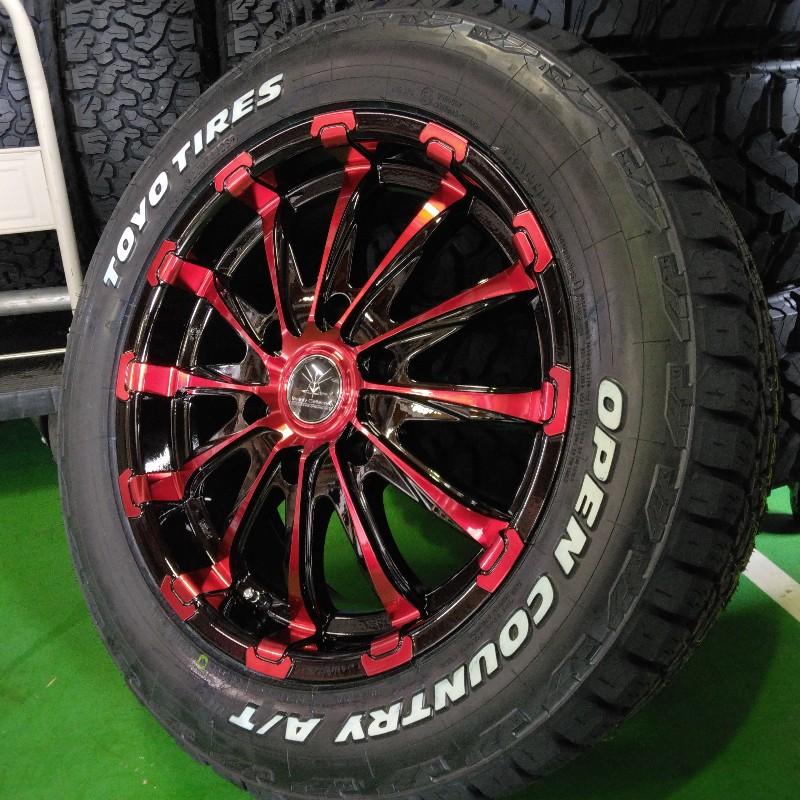 ハイエース 新品 200系 タイヤホイールセット TOYO オープンカントリー