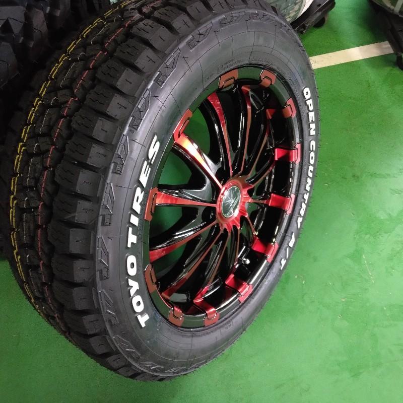 ハイエース 新品 200系 タイヤホイールセット TOYO オープンカントリー
