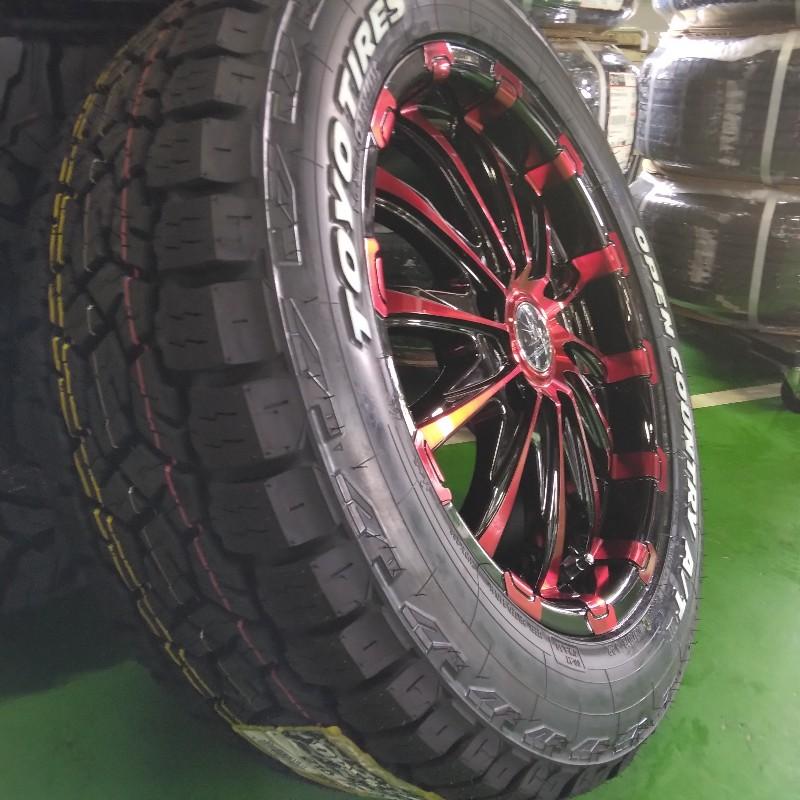 ハイエース 新品 200系 タイヤホイールセット TOYO オープンカントリー