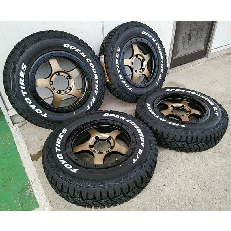 OZホイールとオープンカントリーR/T OPEN COUNTRY 185/85R16 トーヨータイヤ オープンカントリー RT
