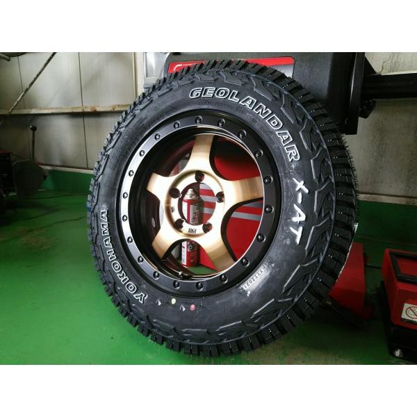 GEOLANDAR 新品 ジムニー タイヤホイールセット 195R16 ヨコハマ 