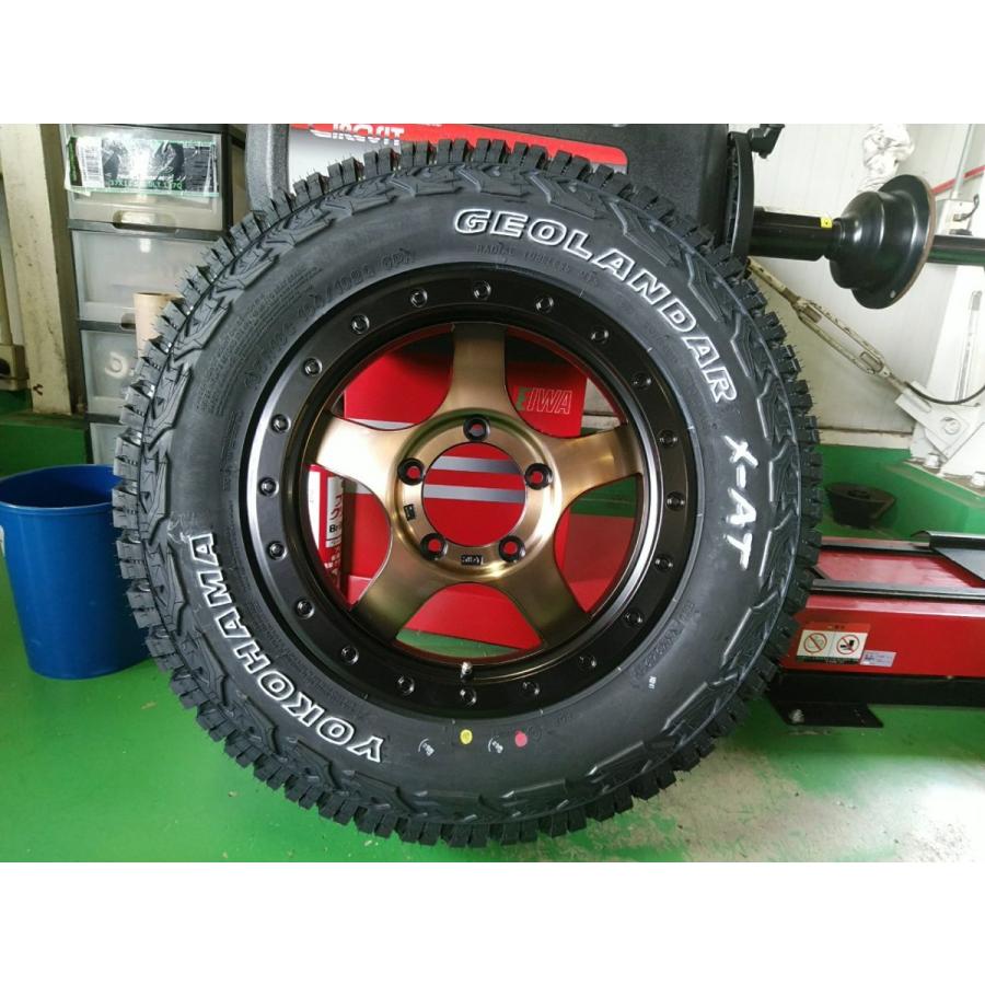 GEOLANDAR 【新品/5本セット】 ジムニー タイヤホイールセット 195R16 
