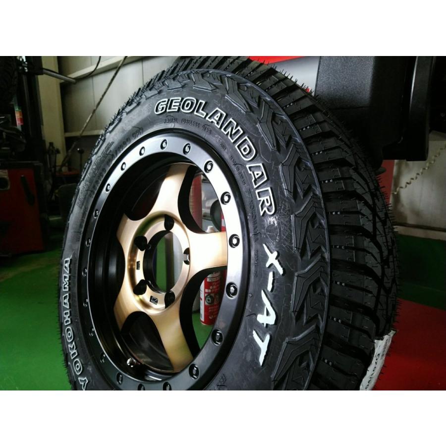 GEOLANDAR 新品 4本セット ジムニー タイヤホイールセット 人気 