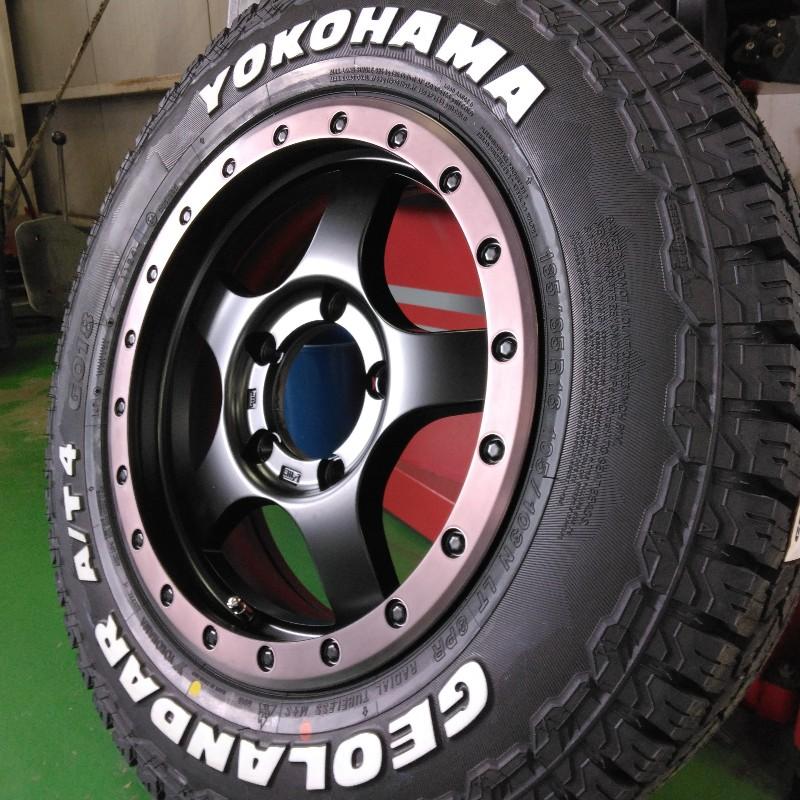 GEOLANDAR 新品4本セット ジムニー タイヤホイールセット GEOLANDAR 新品4本セット ジムニー タイヤホイールセット