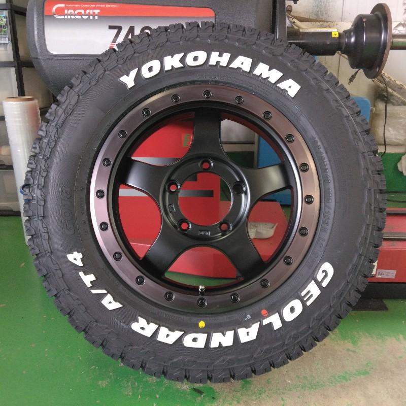 GEOLANDAR 新品/4本セット ジムニー タイヤホイール 185/85R16