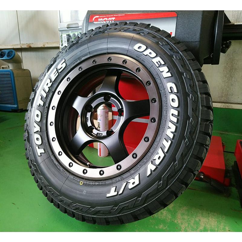 OPEN COUNTRY 新品4本 ジムニー JB23 JB64 夏タイヤ ホイールセット