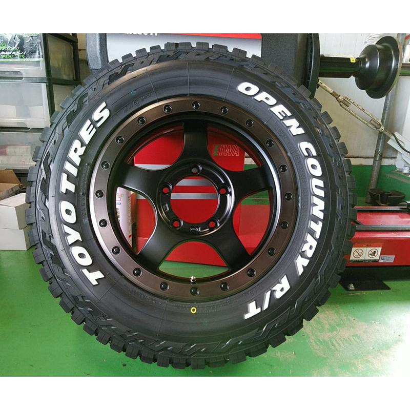 OPEN COUNTRY 新品4本 ジムニー JB23 JB64 夏タイヤ ホイールセット