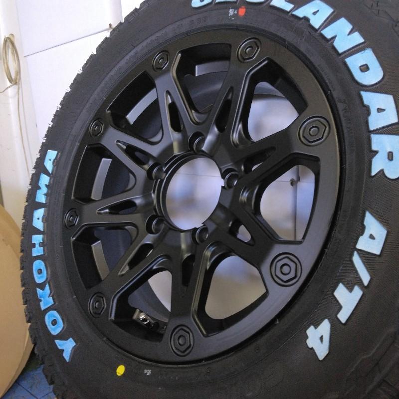 GEOLANDAR 新品4本セット ジムニー タイヤホイールセット ヨコハマ