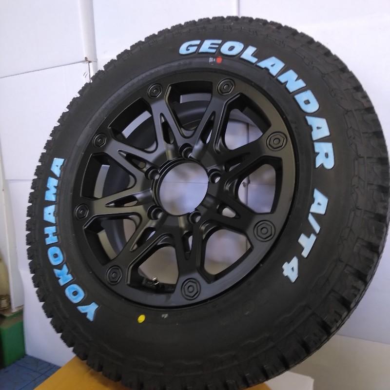 GEOLANDAR 新品 ジムニー タイヤホイール 4本セット ヨコハマ