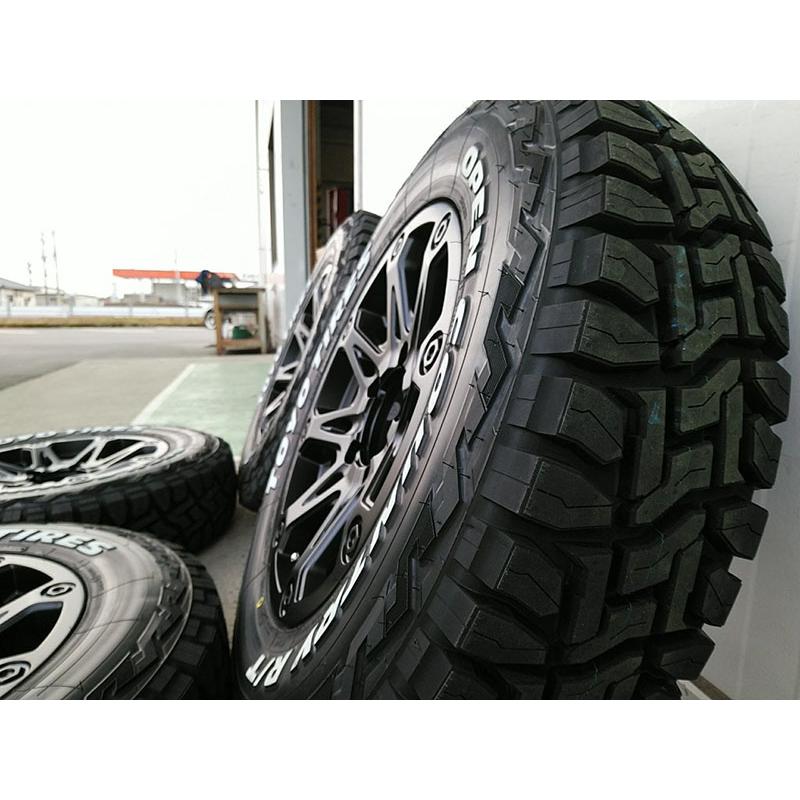 OPEN COUNTRY 新品 5本 ジムニー タイヤホイールセット 背面用付き