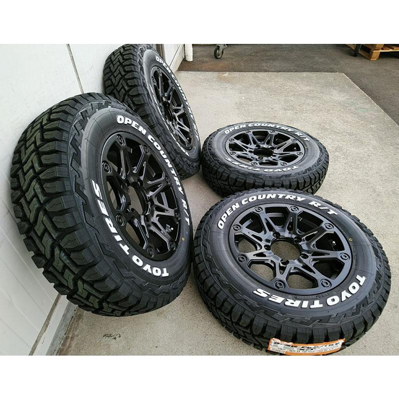 OPEN COUNTRY 新品 5本セット ジムニー タイヤホイール 背面用付き