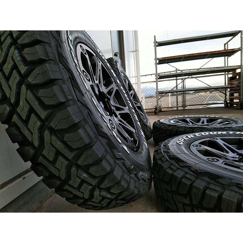 OPEN COUNTRY 新品 5本セット ジムニー タイヤホイール 背面用付き