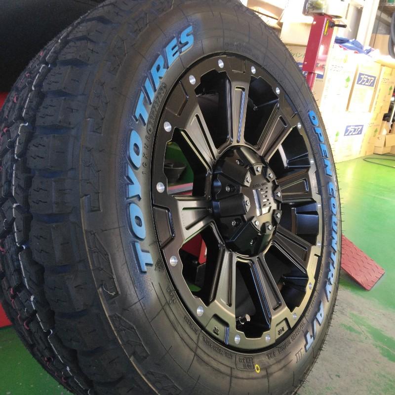 ハイエース 新品 4本セット 200系 車検対応 サマータイヤ ホイール
