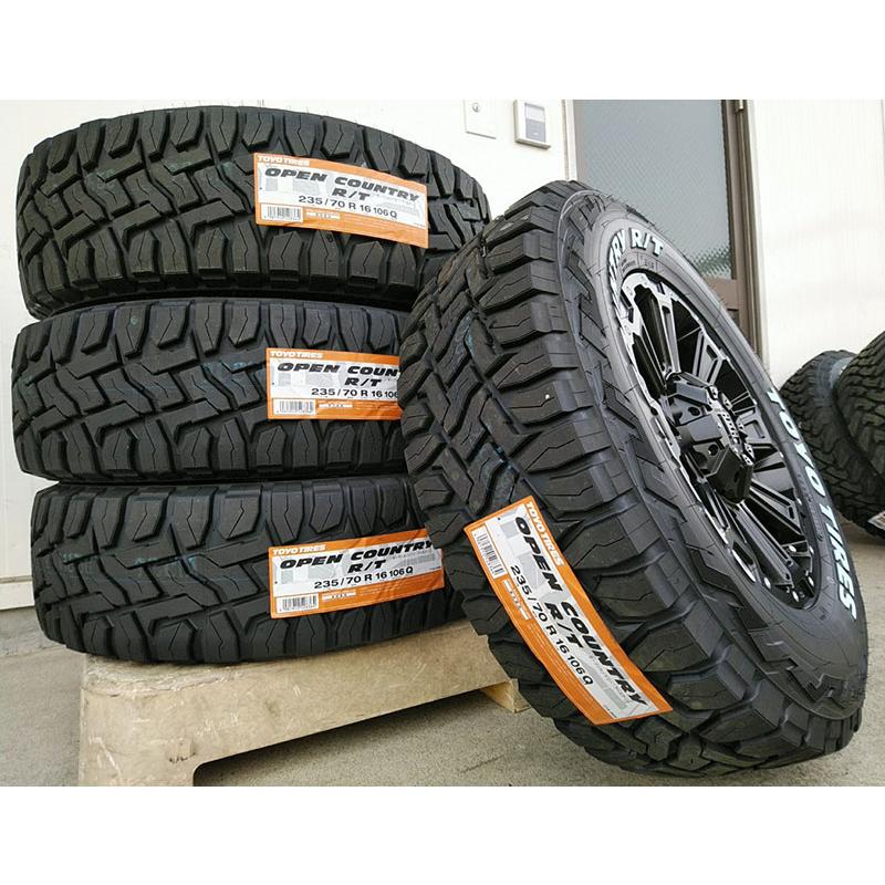 デリカD5 OPEN COUNTRY R/T 235/70R16 OPEN COUNTRY 新品 デリカ D5 タイヤ ホイール 4本 セット 16インチ