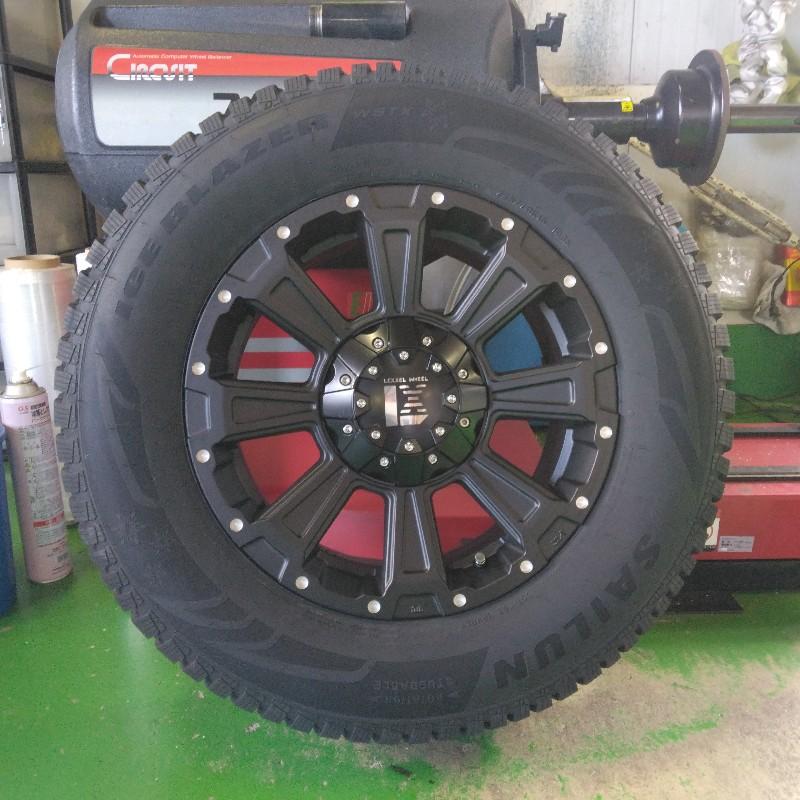 ICE BLAZER 新品 スタッドレスタイヤ 225/70R16 SAILUN WST3 デリカD5