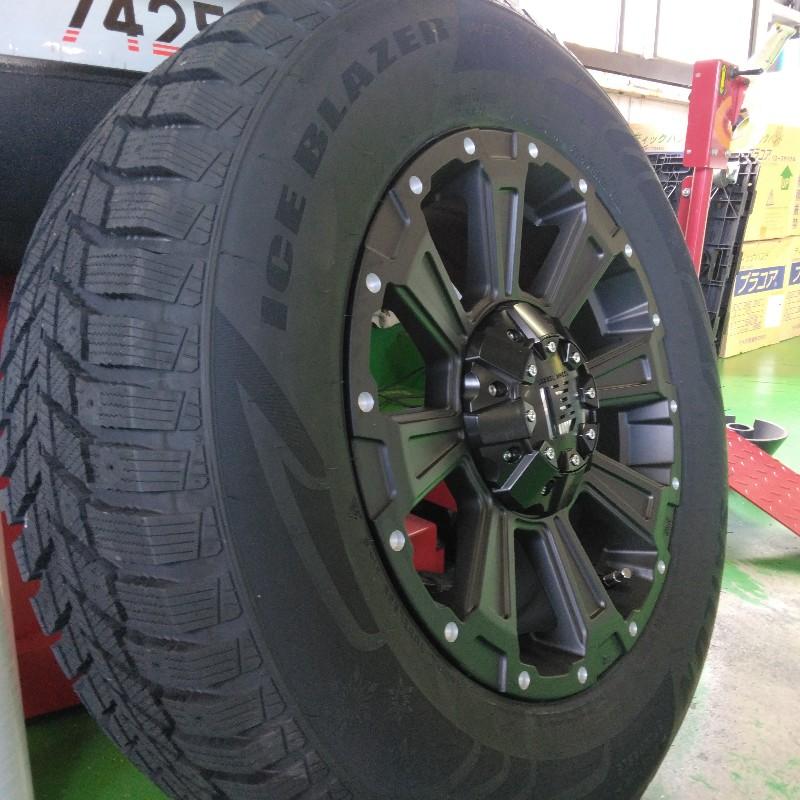 ICE BLAZER 新品 スタッドレスタイヤ 225/70R16 SAILUN WST3 デリカD5